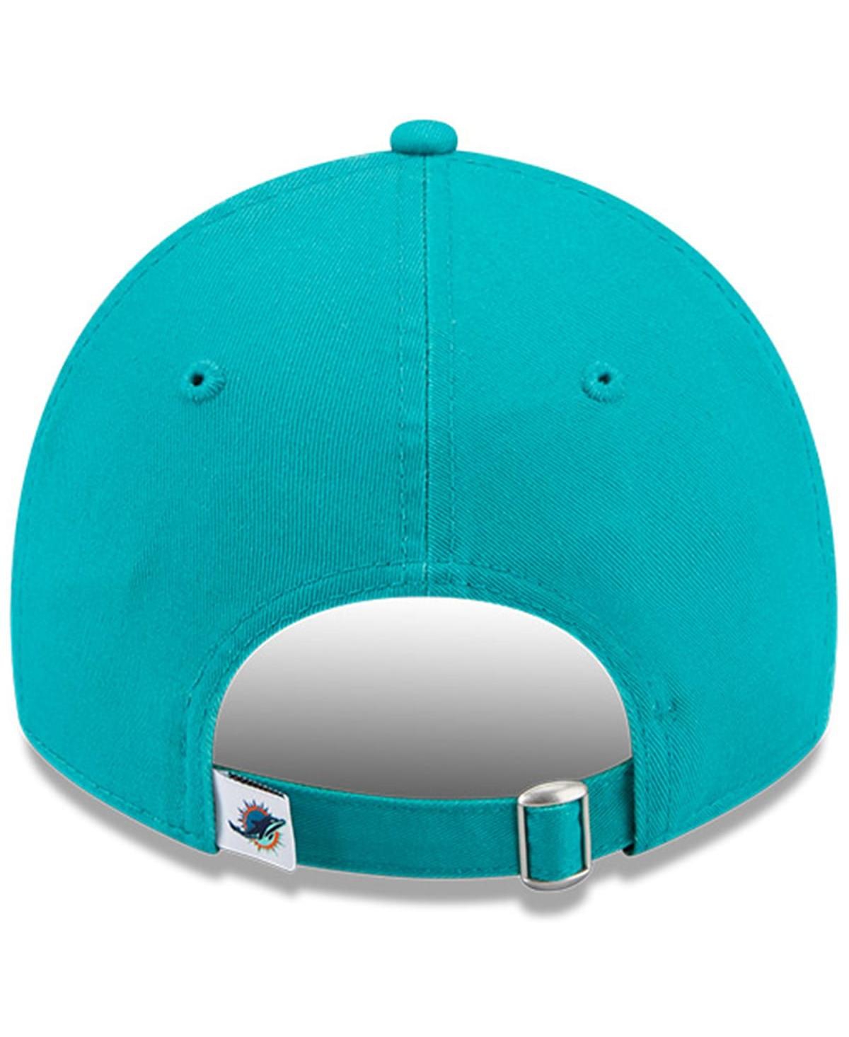 New Era Men's Aqua Miami Dolphins 2025 Rivalries Collection Team 9TWENTY Adjustable Hat