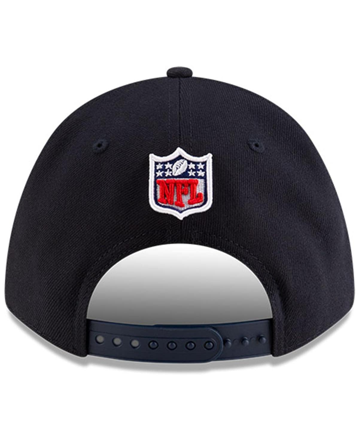 New Era Big Boys and Girls Pitch Blue Miami Dolphins 2025 Rivalries Collection 9FORTY A-Frame Adjustable Hat