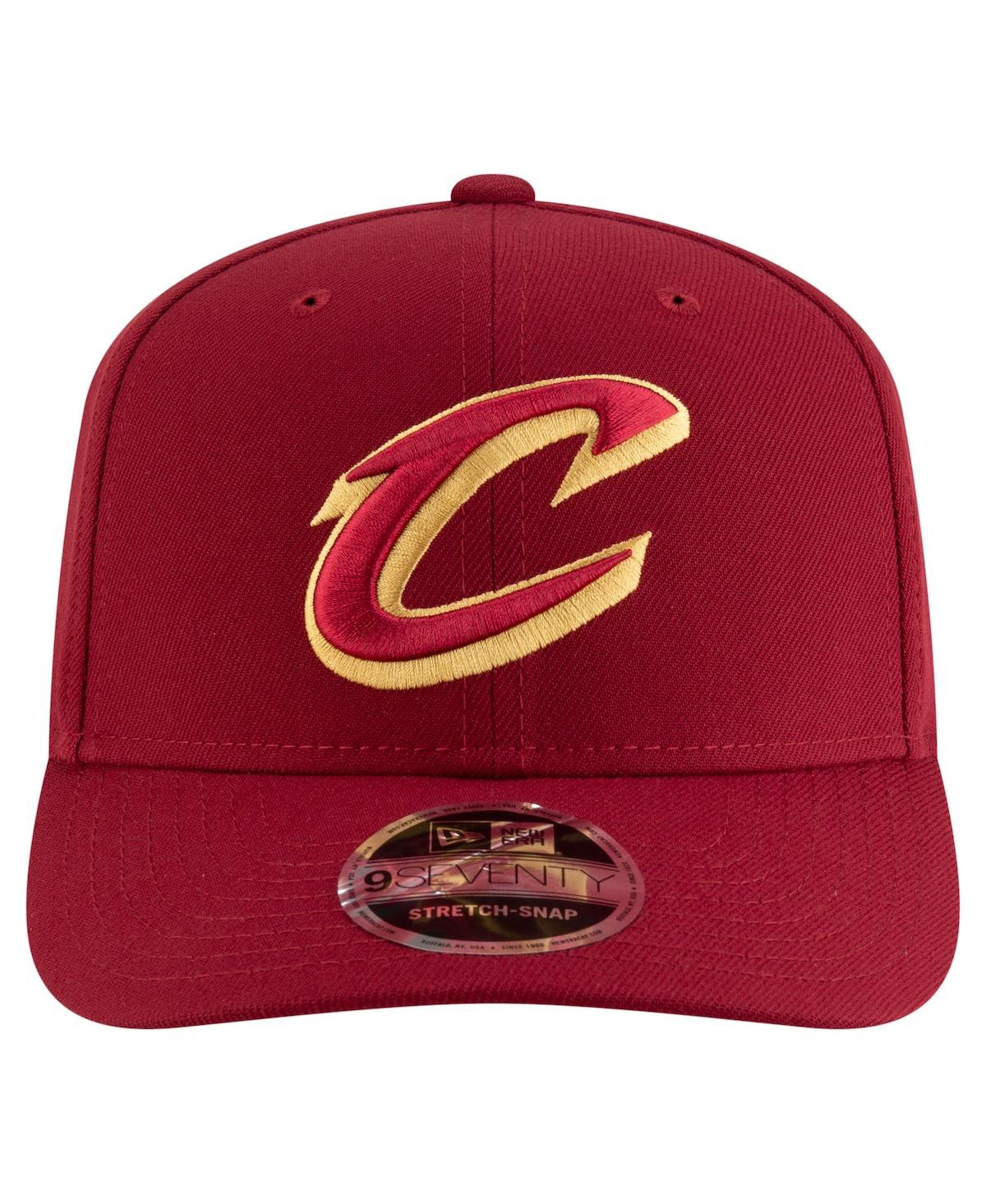 New Era Men's Wine Cleveland Cavaliers 9SEVENTY Stock Adjustable Hat