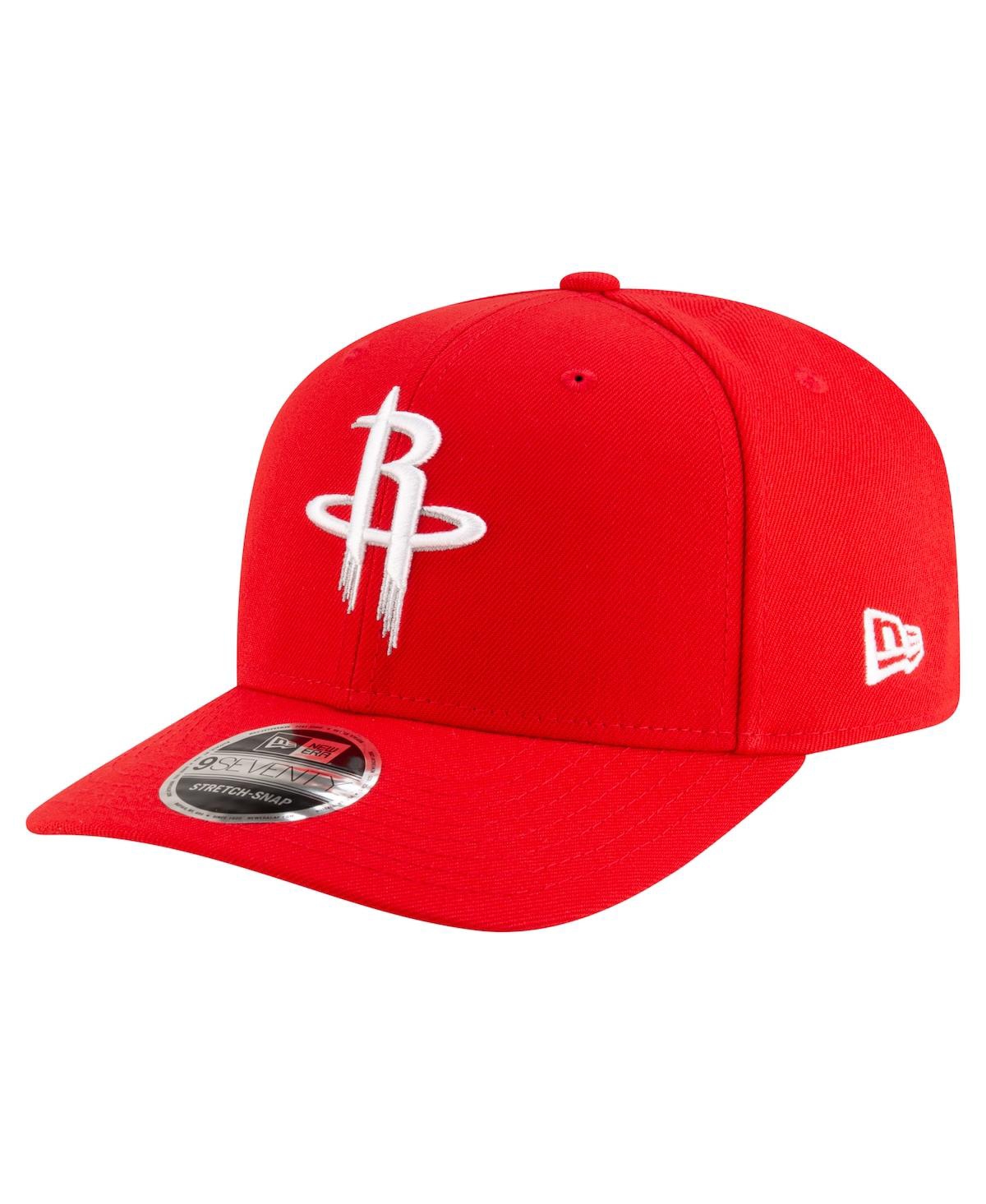 New Era Men's Red Houston Rockets 9SEVENTY Stock Adjustable Hat