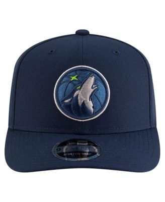 Men's Navy Minnesota Timberwolves 9SEVENTY Stock Adjustable Hat