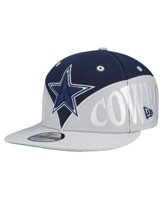 New Era - Men's Navy Dallas Cowboys Split 9FIFTY Snapback Hat