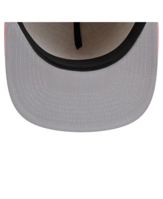 Men's Light Beige/Coral Colorado Rockies Color Pack A-Frame 9FIFTY Snapback Hat