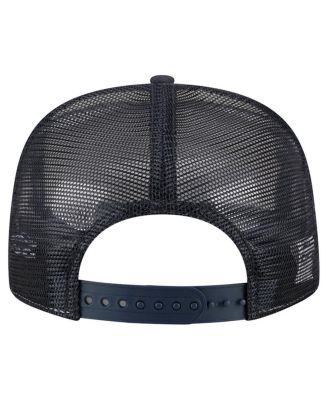 Men's Cream/Navy Houston Texans Cutout A-Frame 9FIFTY Snapback Hat