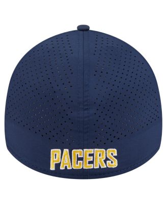 Men's Navy Indiana Pacers Featherweight Poly Rope Flex 39Thirty Hat