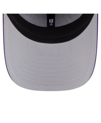 Men's Purple Los Angeles Lakers Featherweight Poly Rope Flex 39Thirty Hat