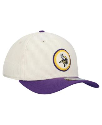 Men's Stone Minnesota Vikings Loyal Corduroy 9SEVENTY Adjustable Hat