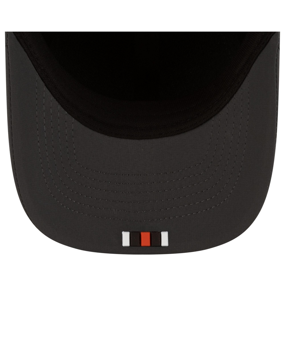 New Era Men's Charcoal Cleveland Browns 2025 Sideline Cold Weather 9FORTY M-Crown Adjustable Hat