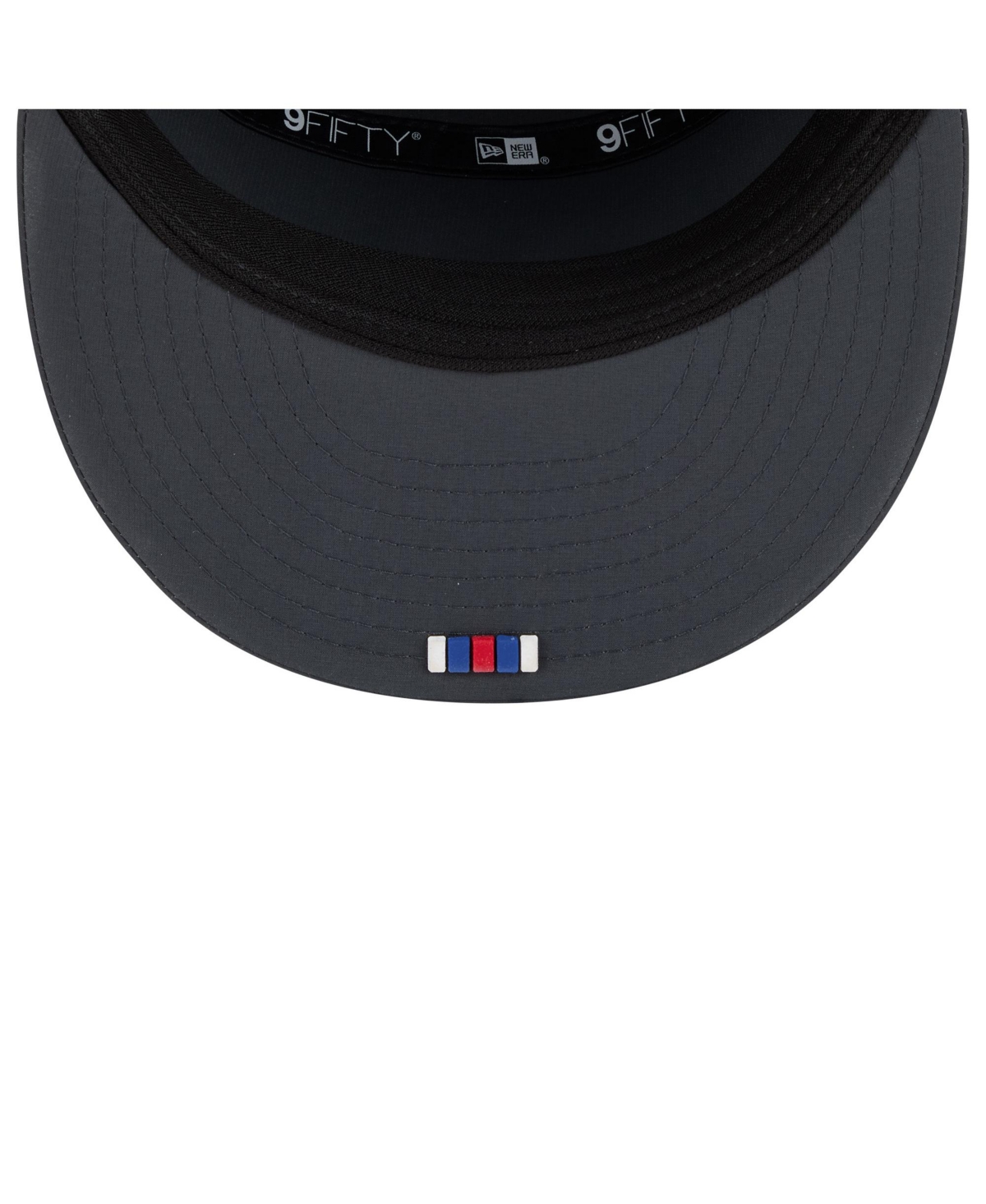 New Era Men's Charcoal Buffalo Bills 2025 Sideline Cold Weather Split Panel 9FIFTY Snapback Hat