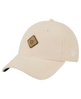 New Era - Women's Cream Las Vegas Raiders Comfy 9FORTY Adjustable Hat