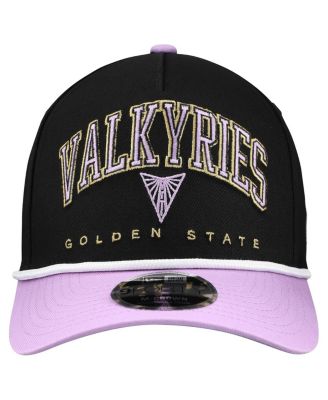 Men's Eclipse Black Golden State Valkyries Bold Arch COOLERA 9FORTY A-Frame M-Crown Adjustable Hat