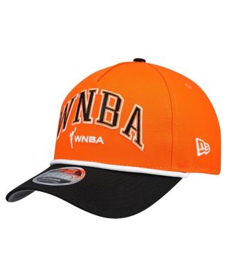 New Era - Men's Orange WNBA Gear Bold Arch COOLERA 9FORTY A-Frame M-Crown Adjustable Hat