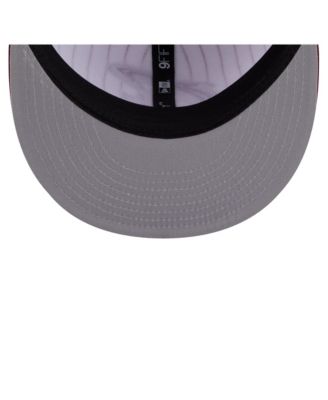 Men's White Cleveland Cavaliers Deceptor Pinstripe 9FIFTY Snapback Hat