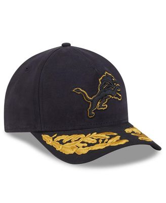 x Alpha Men's Industries Black Detroit Lions A-Frame 9FORTY Adjustable Hat