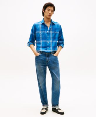 Men's Check Relaxed Fit Shirt