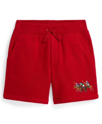 Polo Ralph Lauren - Boys 2-7 Triple-Pony Fleece Shorts