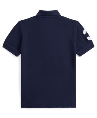 Boys 2-7 Triple-Pony Cotton Polo Shirt