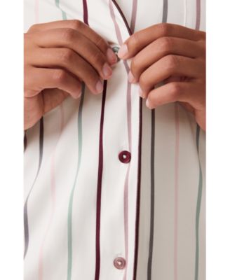 Maternity Clea Classic Long Sleeve Nursing Pajama