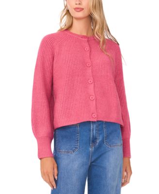 Women's Saddle Shoulder Cardigan Sweater