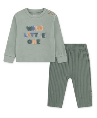 Huggies - Baby Boy 2-Piece Long-Sleeve Top and Pants Set