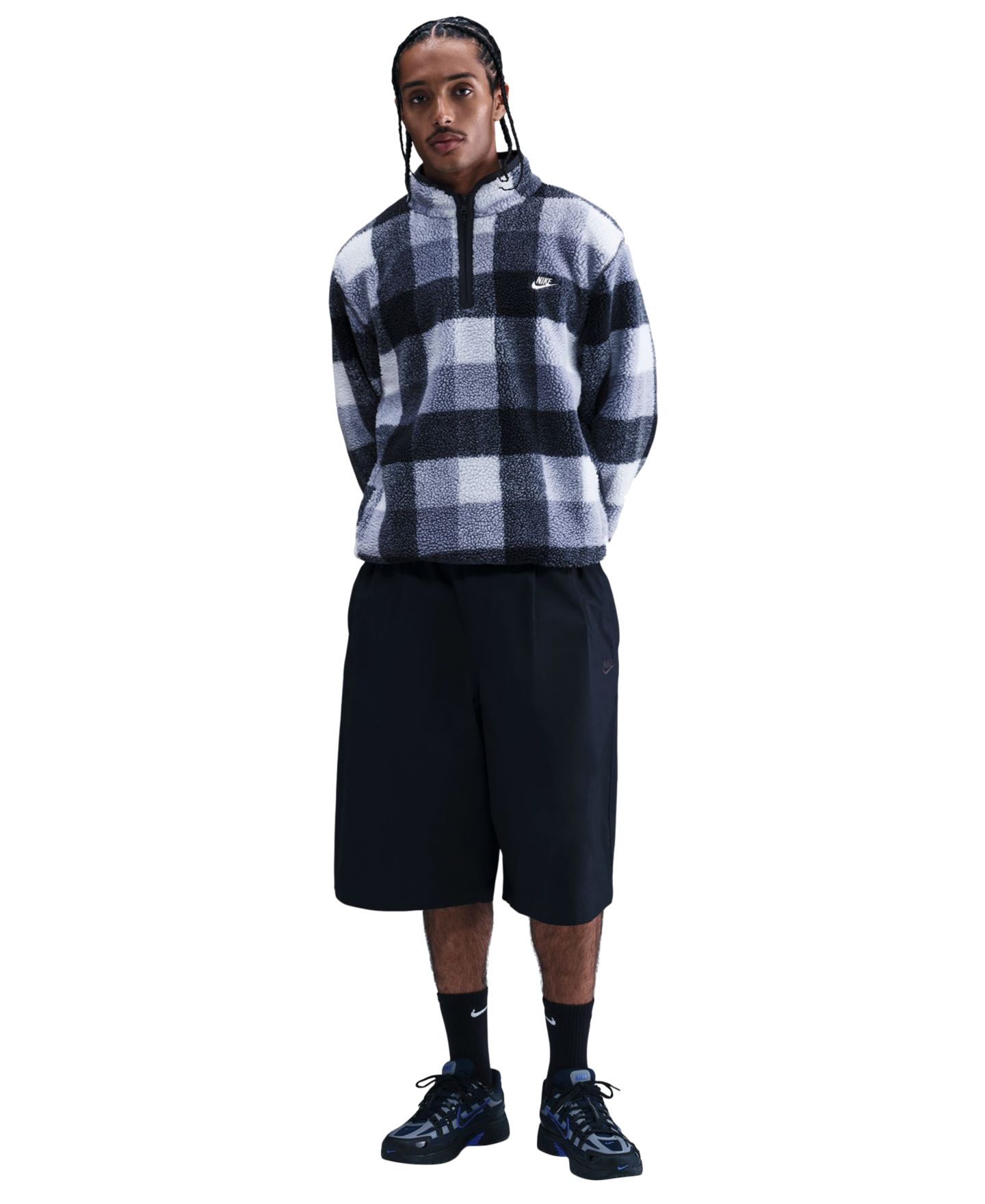 Мужские толстовки Nike Club Winterized Half-Zip — фото 1