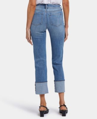 Women's Marilyn Straight with Cuffs Jeans