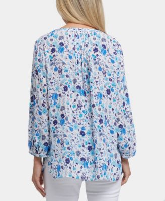 Women's Pintuck Blouse Top