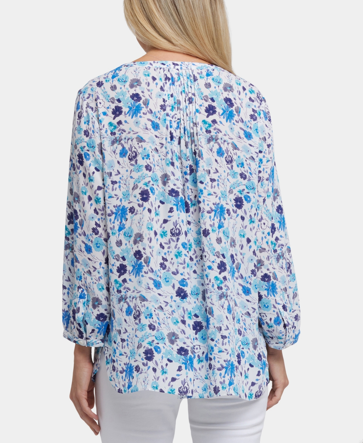 Nydj Women's Pintuck Blouse Top