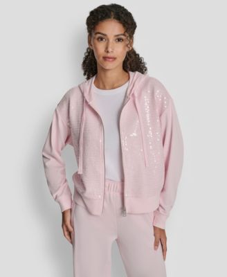 Women's Sequin Detail Long-Sleeve Jacket