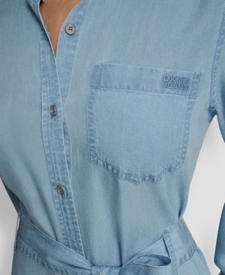 Women's Long-Sleeve Shirt Dress