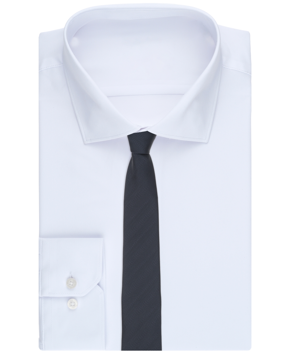 Alfani Men's Gwen Solid Tie, Macy's Exclusive In Multi
