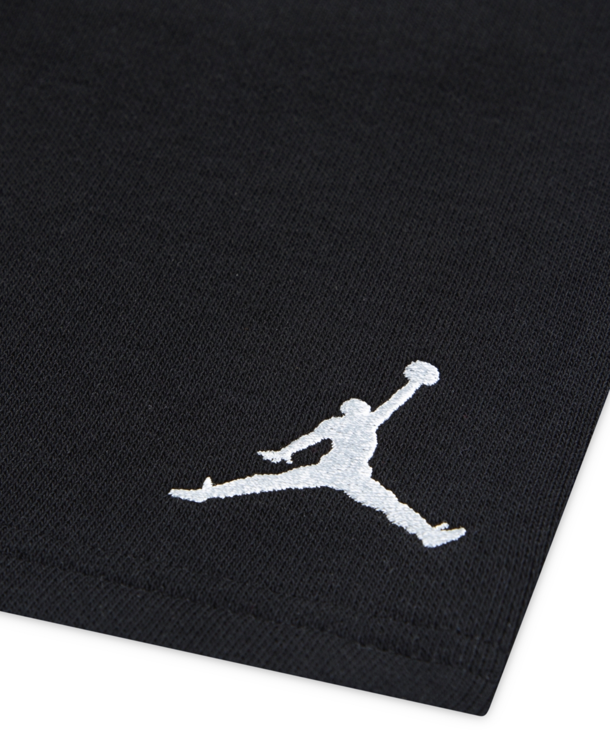 Jordan Boys 8-20 Regular Fit Stretchy Logo Embroidered Shorts