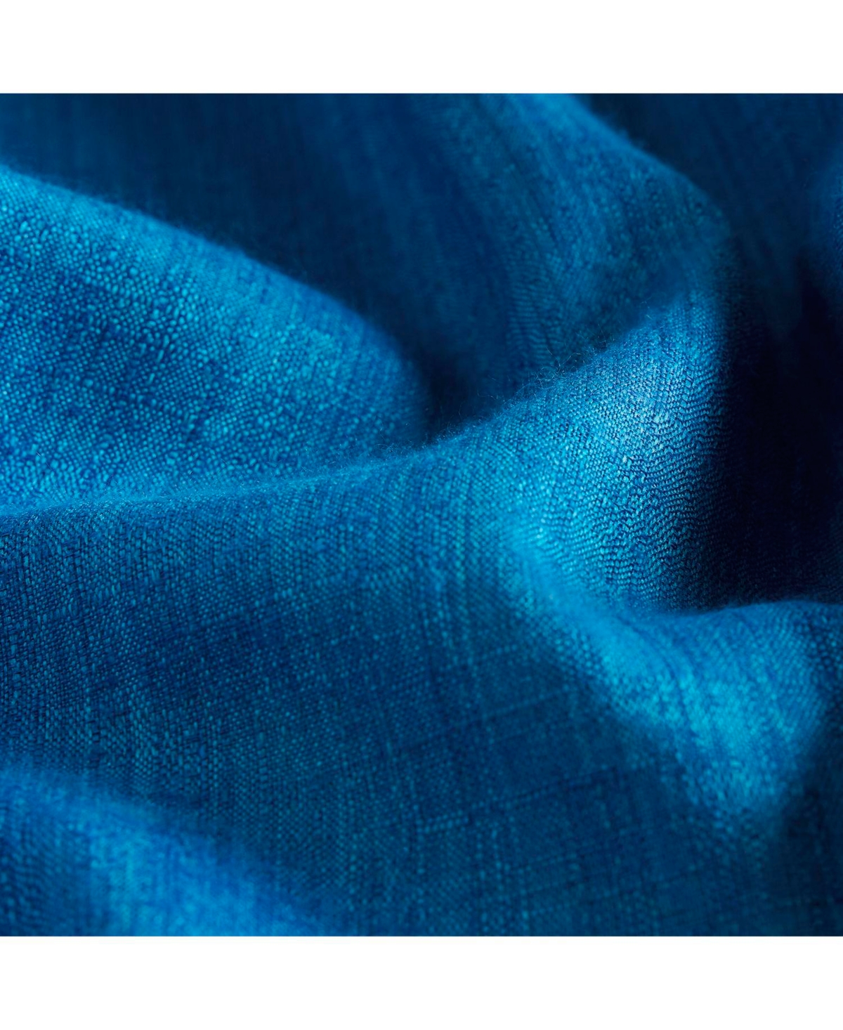 Rustic Weave Linen Curtains (2 Panels) Sheer Window Panel Set, Rod Pocket Curtains