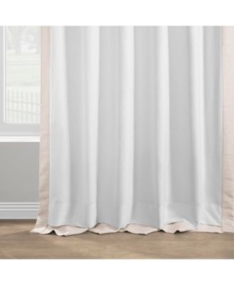 Italian Faux Linen Room Darkening Curtain