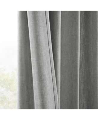 Simply Faux Linen Light Filtering Curtain Pair (2 Panels)