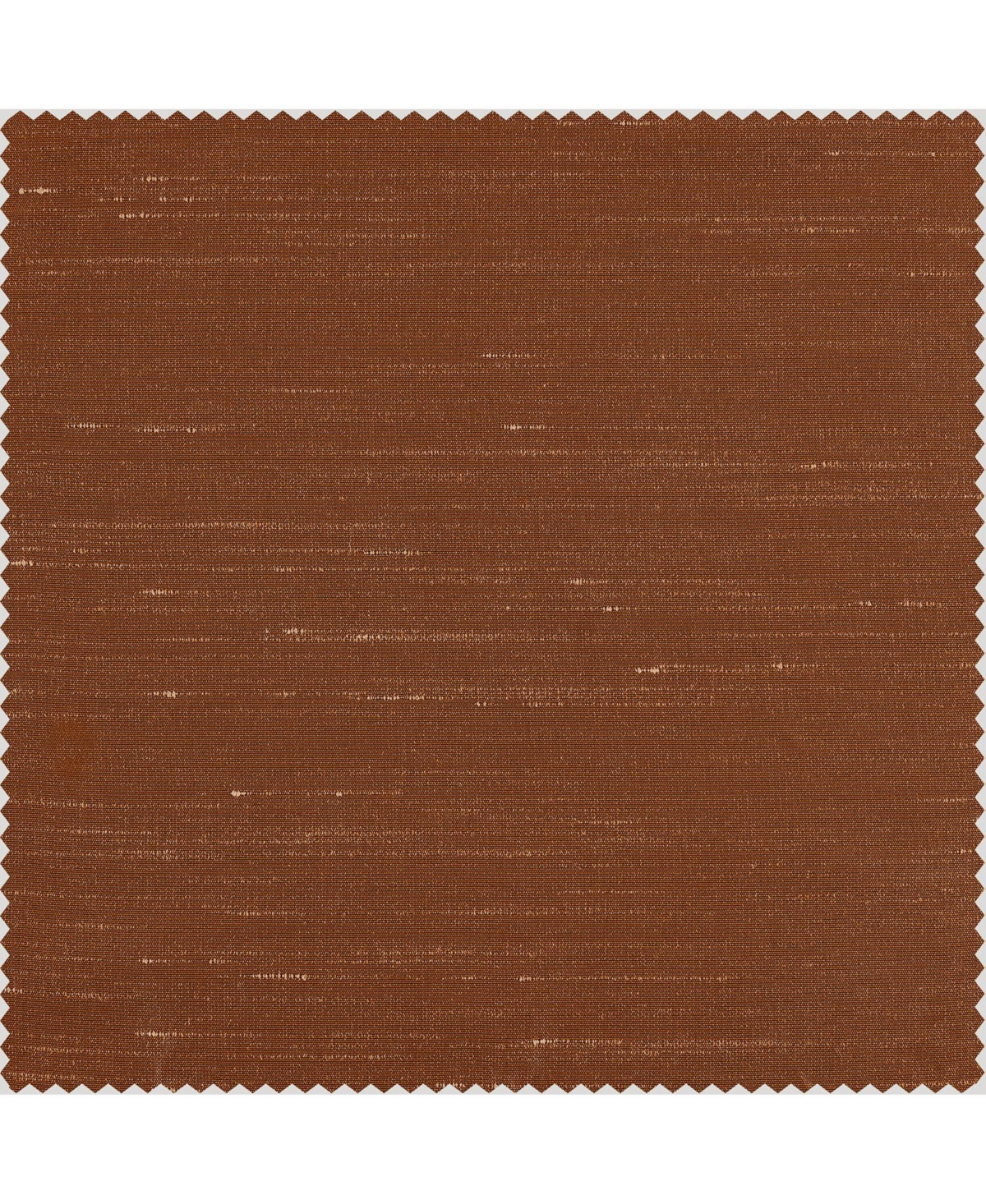 Half Price Drapes Copper Kettle Vintage Textured Faux Dupioni Silk Blackout Curtain