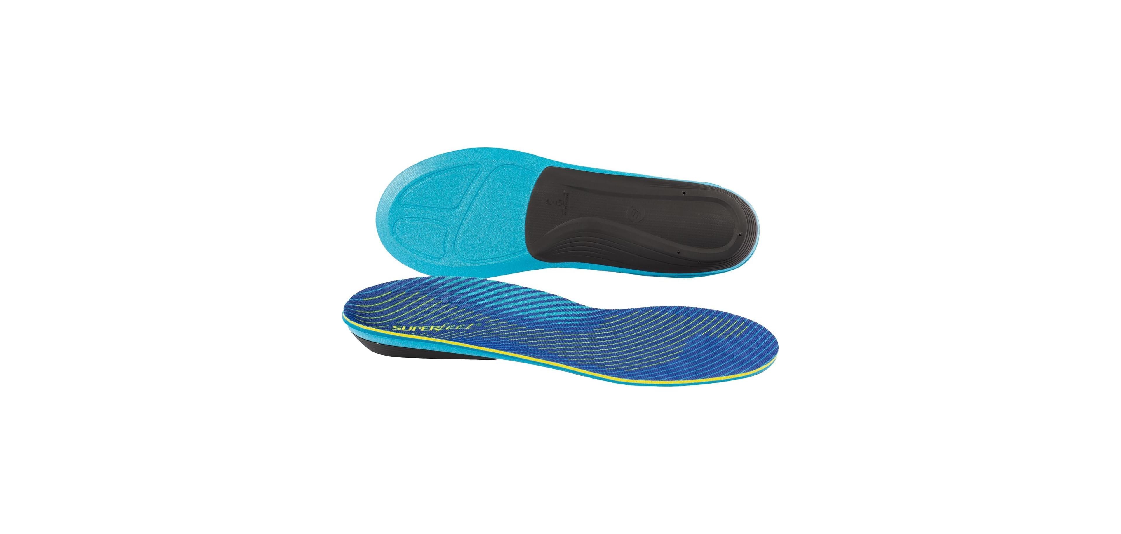 Superfeet Men's Run Support Medium Arch (V2) Insoles , 9.5-11 Men / 10.5-12 Women