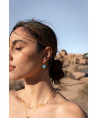 Alara Evil Eye Drop Earrings