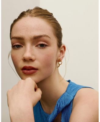 Star and Moon Drop Earrings