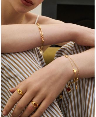 Outline Heart Stacking Ring