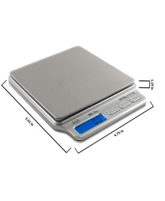 Digital Pocket Scale – 2kg x 0.1g, Compact Kitchen Tool
