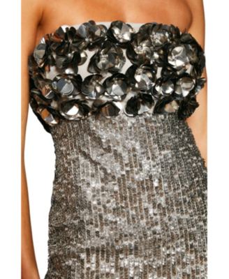 Women's Runway Column Midi Dress