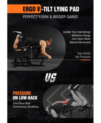 Leg Extension & Curl Machine - Adjustable 2-in-1 Cable System for Home Gym