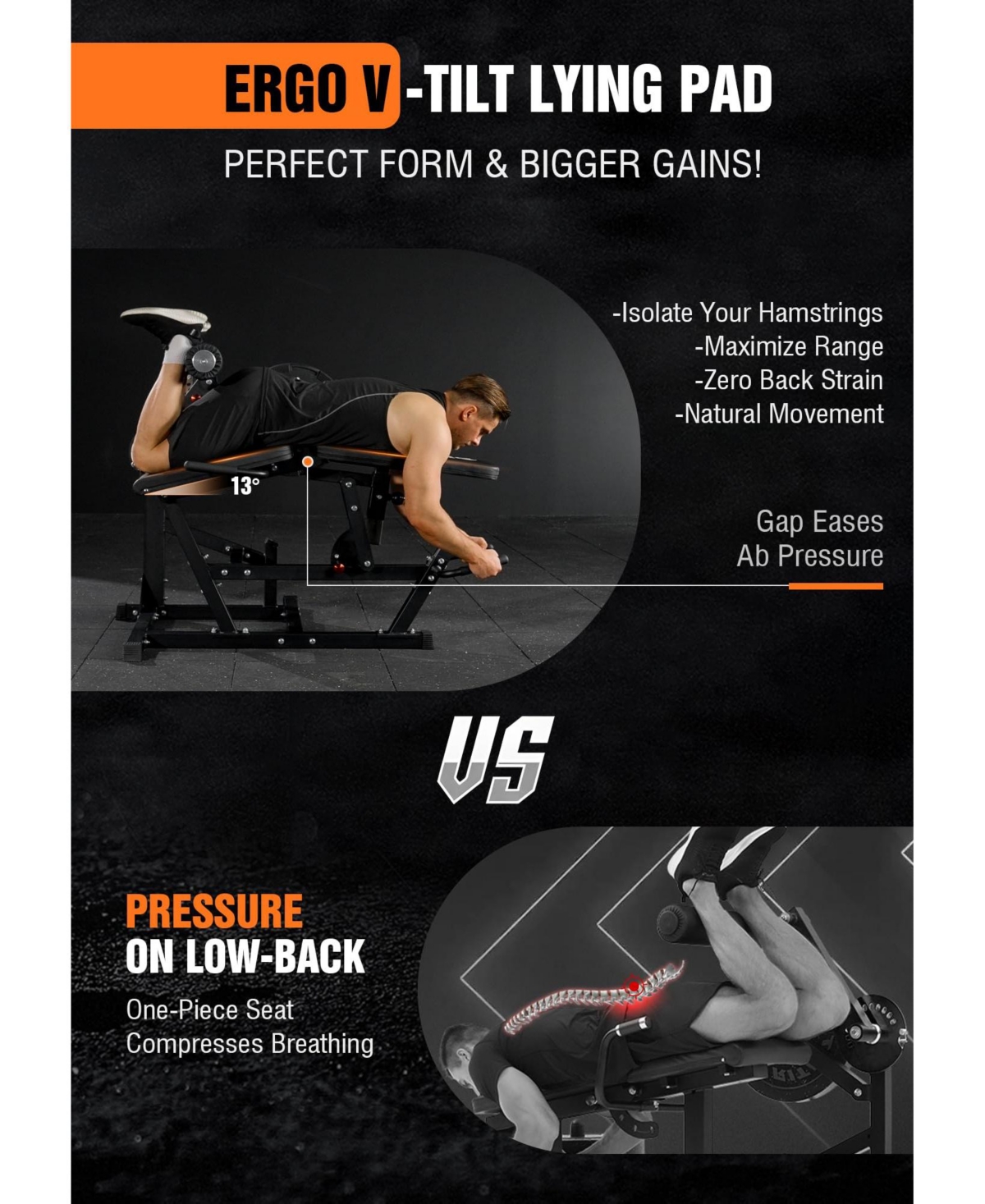 Mikolo Leg Extension & Curl Machine - Adjustable 2-in-1 Cable System for Home Gym