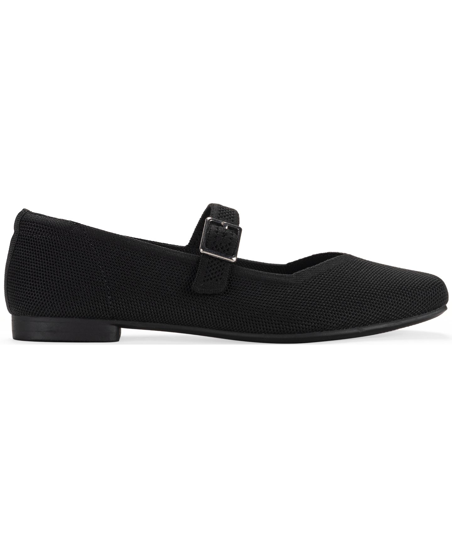 Женские балетки Style & Co Broadwayy Mary Jane Flats, цвет: Чёрный вязаный — фото 2