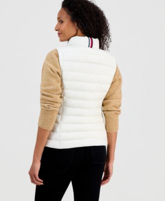 Women's Zip-Front Puffer Vest
