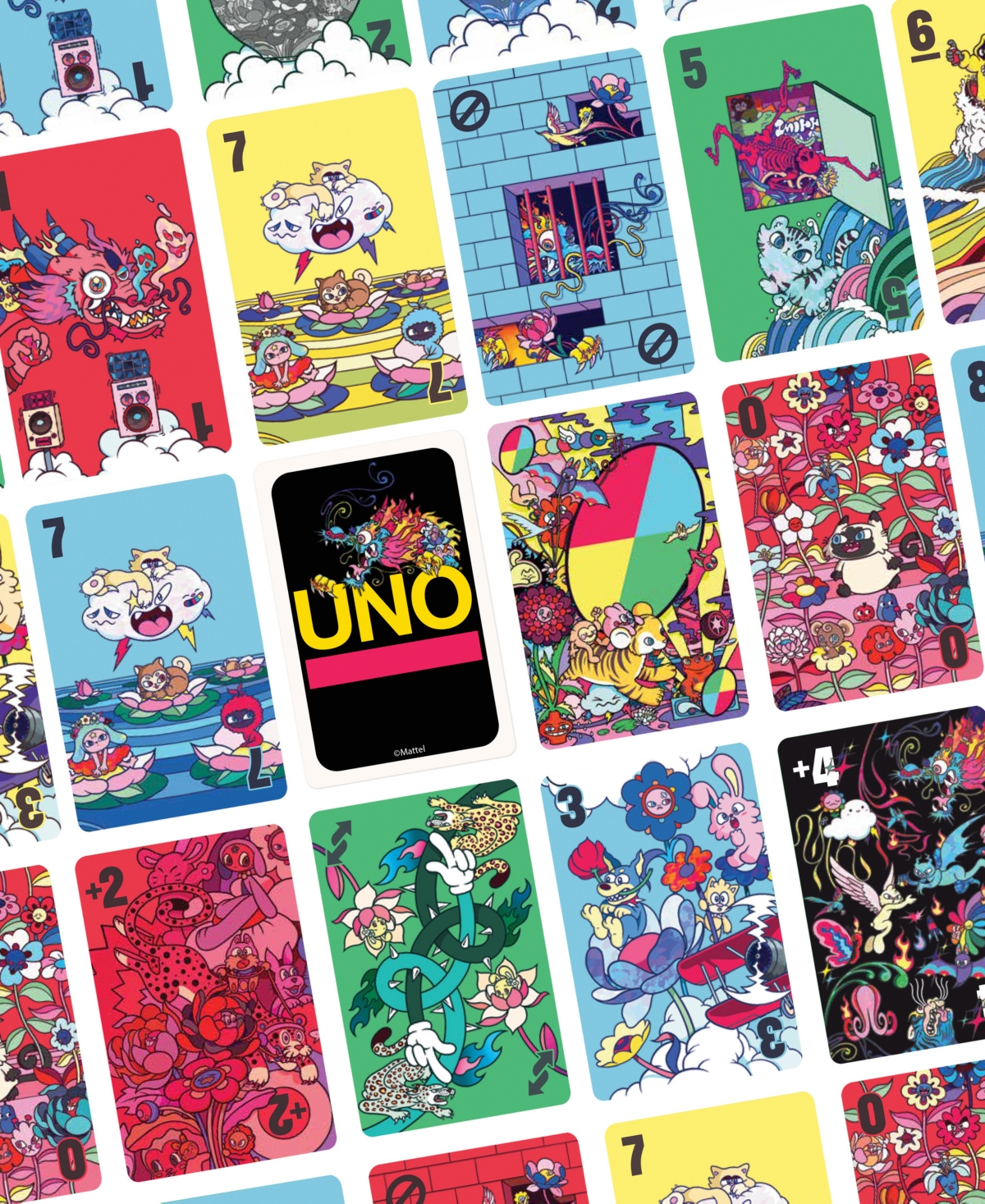 Mattel Uno Artiste Vexx Card Game