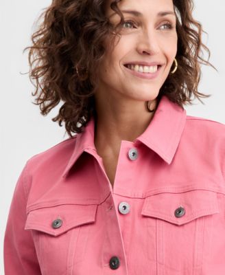 Women's Classic Denim Jacket, Created for Macy's