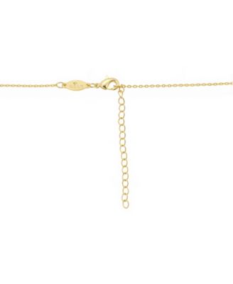 Stitch Cubic Zirconia Trick or Treat Pendant Necklace