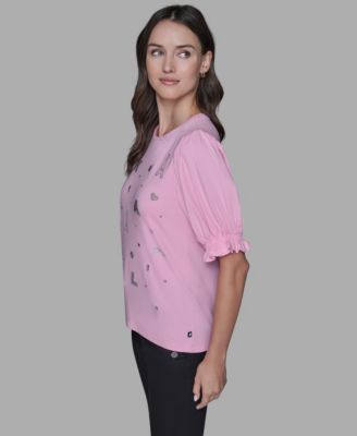Women's Puff Sleeves T-Shirt